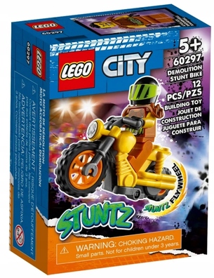 LEGO CITY 60297 Demolka na motocyklu kaskaderskim