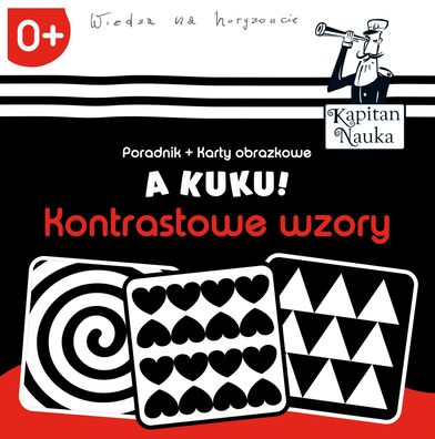 A kuku! Kontrastowe wzory Poradnik + karty obrazko