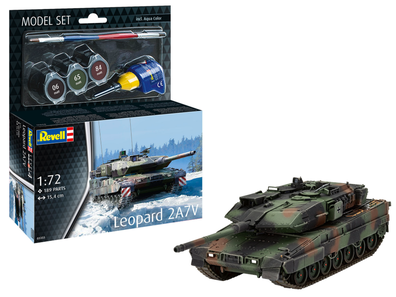 Model do sklejania Revell /63355/ Leopard 2 A7V farby klej