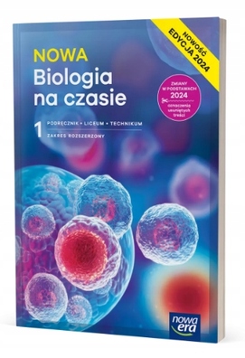 NOWA Biologia na czasie 1 LO Podręcznik Rozszerzony NOWA ERA 2026/2027