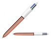 Długopis automatyczny 4-kolorowy BiC Rose Gold długopisy szkolne biuro