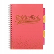Kołonotes Project Book A4 kratka Blush Coral