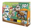 Trzy obrazki 3 D Dinozaury Stnux (1)