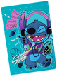 Zeszyt w kratkę z marginesem A5 32# Stitch laminowana okładka Disney Cool