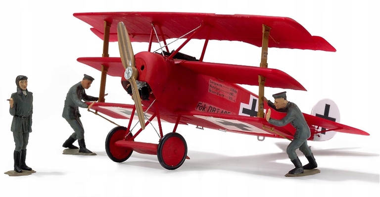 Model do sklejania Revell /04744/ Fokker DR.I - niemiecki samolot myśliwski (3)