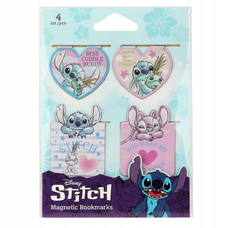 Zakreślacze mini Stitch 4 kolory mix Disney (8)