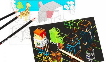 Mozaika kreatywna pianki Pixel dla fanów Minecraft Game (3)
